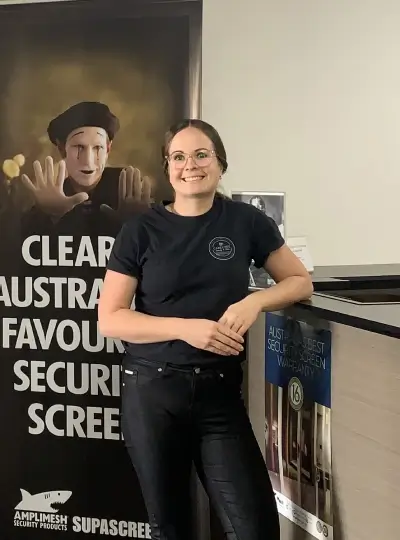 Michelle reception and sales staff photo