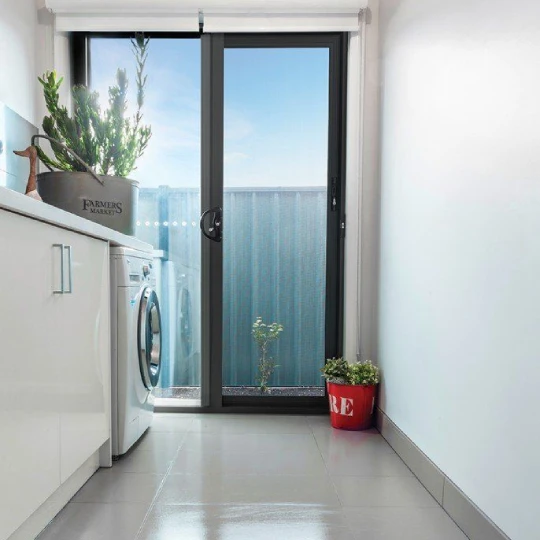 Laundry door with IntrudaGuard