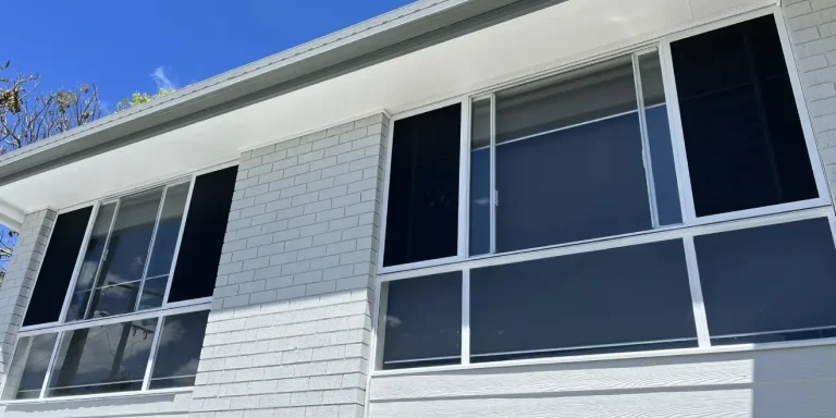 Sliding security screen windows using Amplimesh IntrudaGuard