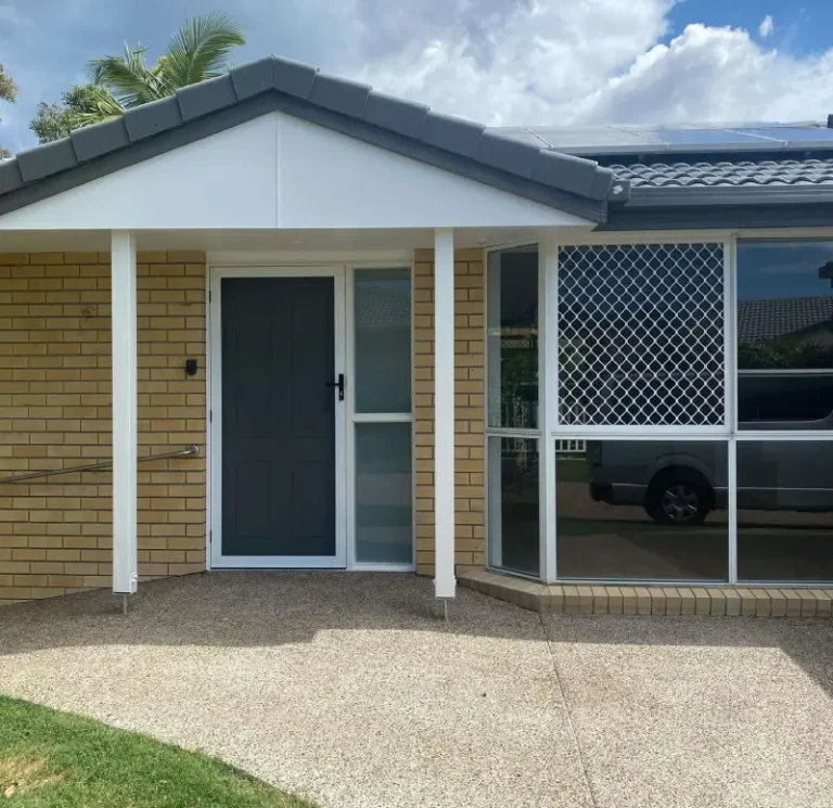 SupaScreen front screen door installed in Nerang